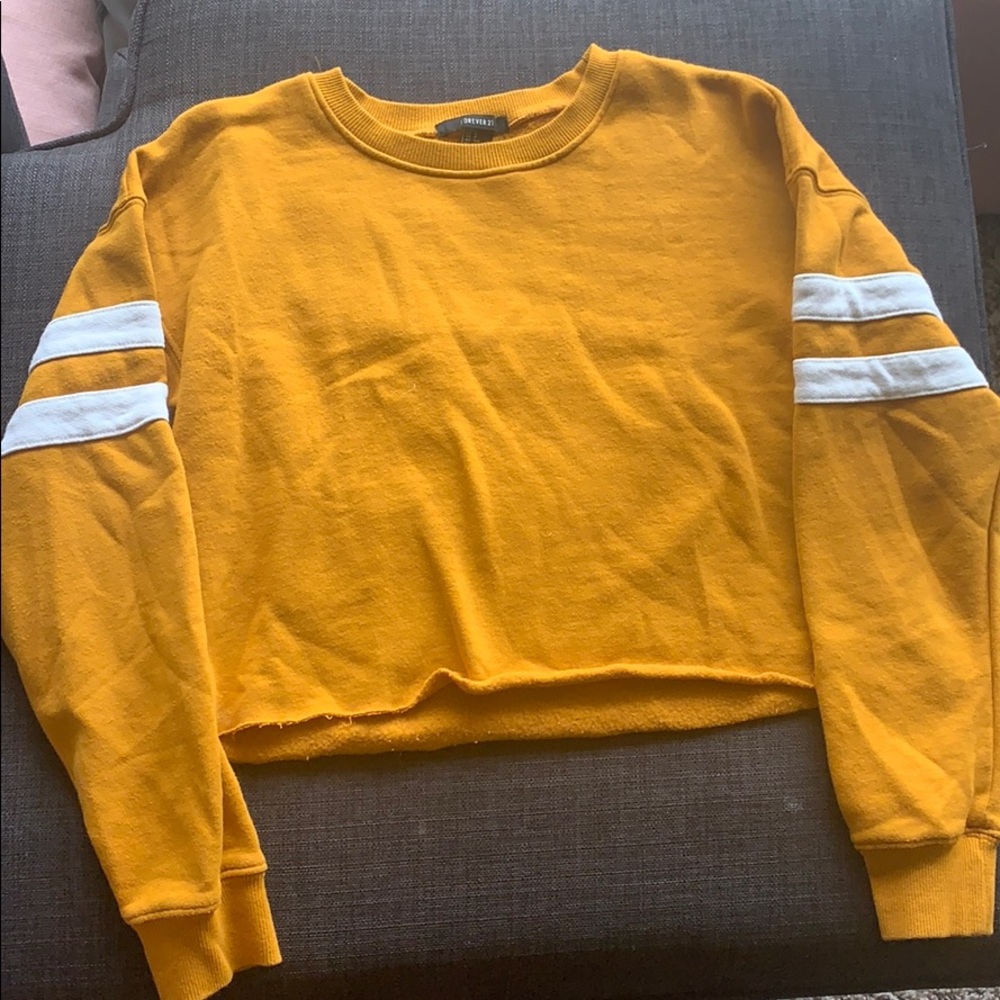 Cropped sweatshirt